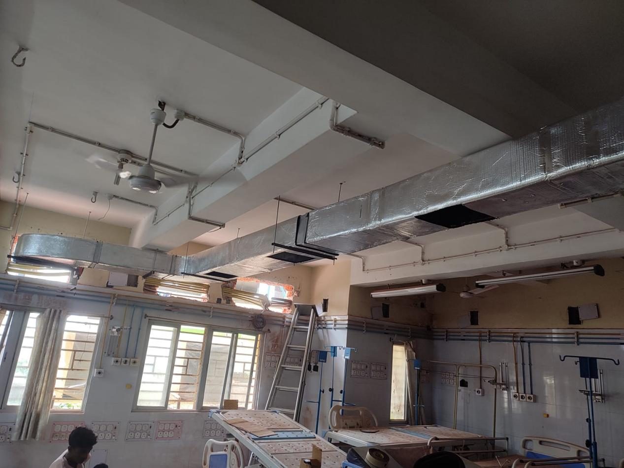 GI Duct Installation Works