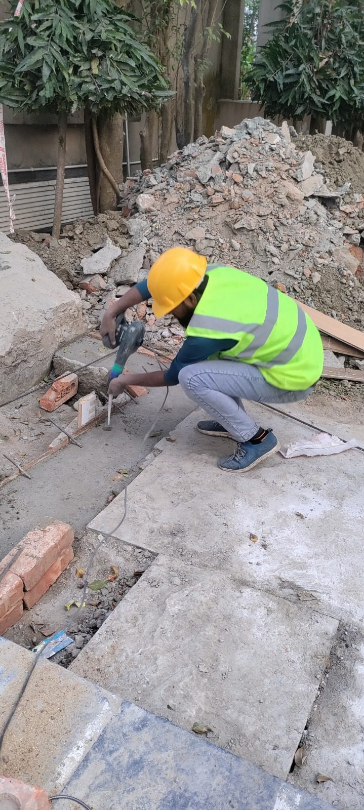 Rebar Grouting & Structural Strengthening